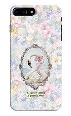 Pretty Mind Pretty Soul iPhone 7 Plus Hard Case Back Cover by Casekaro