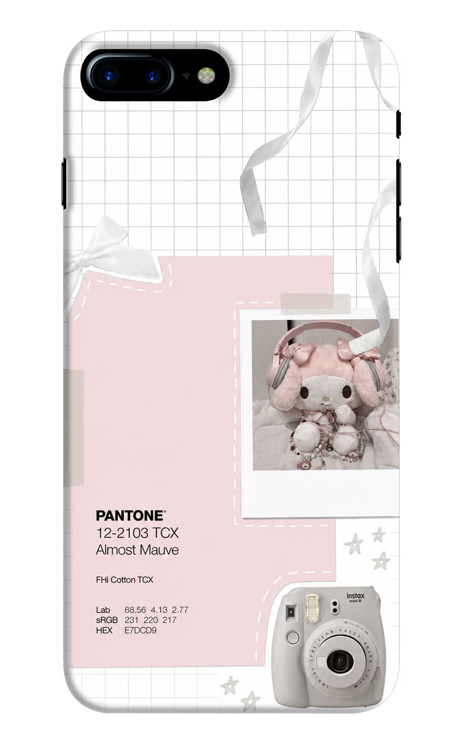 Pantone Asthetic iPhone 7 Plus Back Cover, Hard case