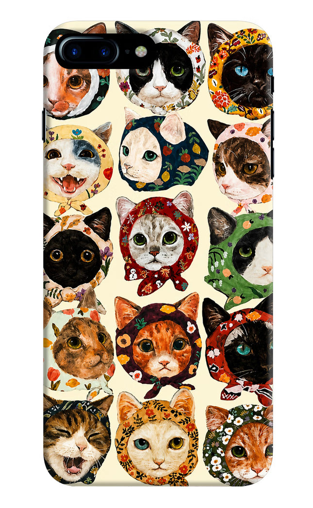 Cool Cat iPhone 7 Plus Hard Case Back Cover by Casekaro