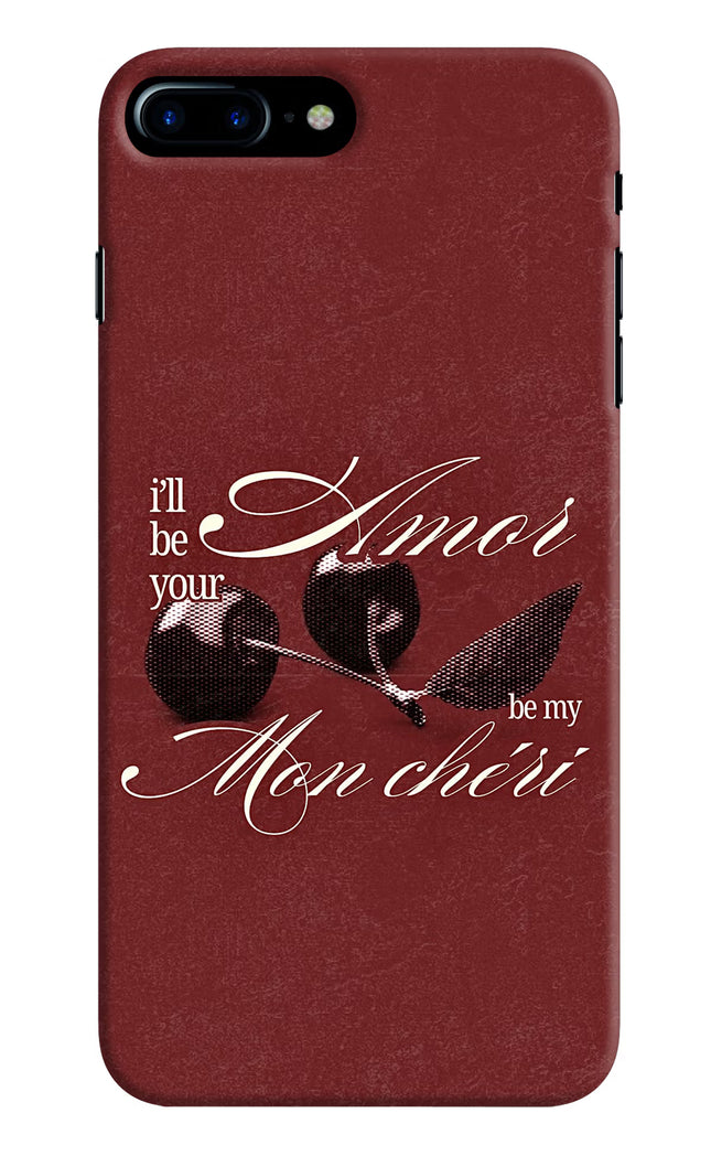 Velvet Cherry iPhone 7 Plus Hard Case Back Cover by Casekaro