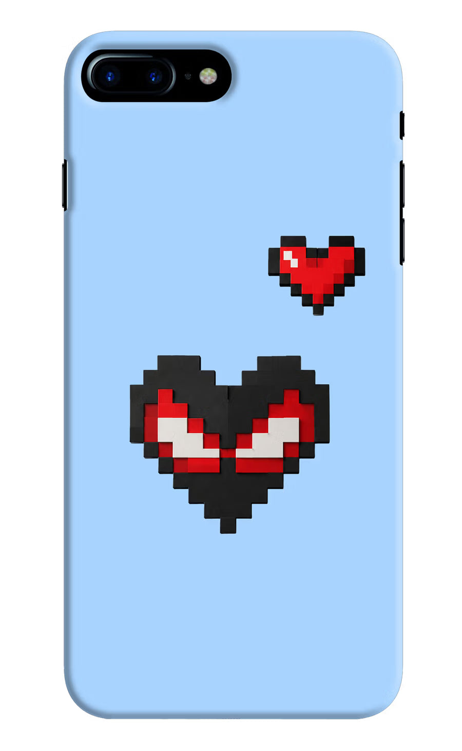 Peter Heart iPhone 7 Plus Back Cover, Hard case