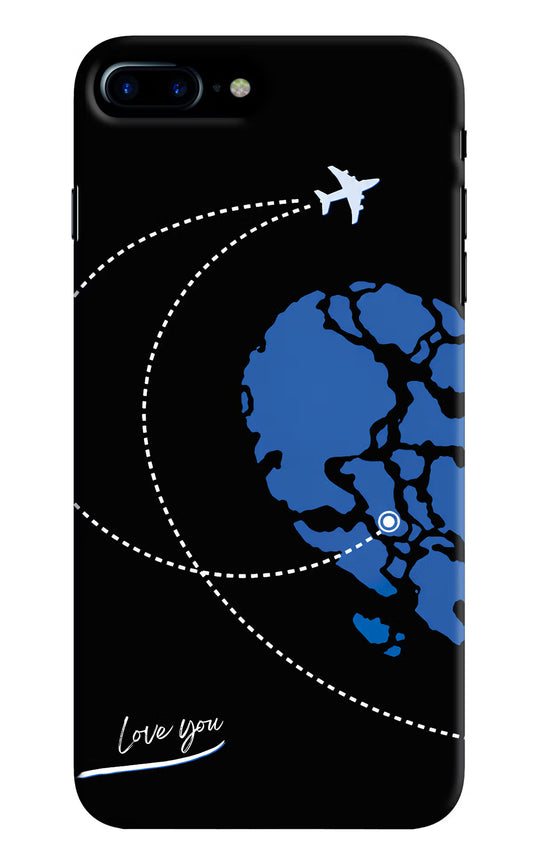 Love Orbit iPhone 7 Plus Hard Case Back Cover by Casekaro