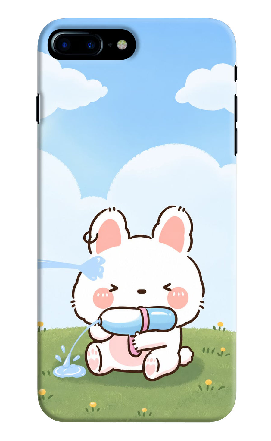 Bunny Treat iPhone 7 Plus Back Cover, Hard case