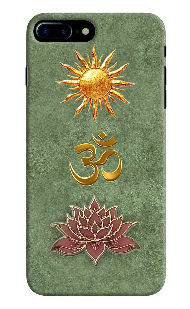 Om & Lotus iPhone 7 Plus Back Cover