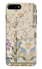 White Lily iPhone 7 Plus Hard Case Back Cover by Casekaro