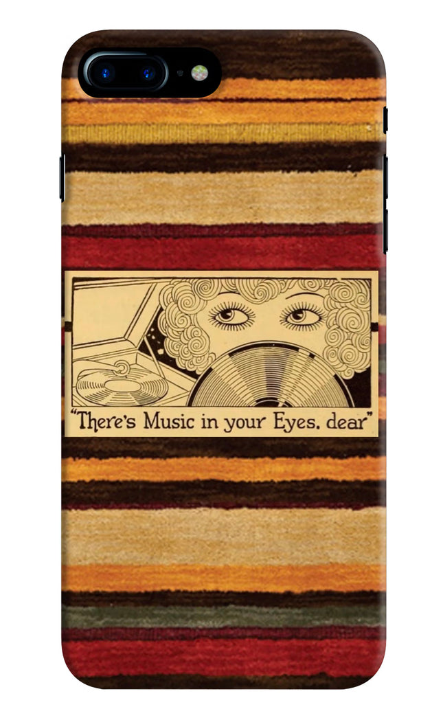 Vinyl Stripes iPhone 7 Plus Hard Case Back Cover by Casekaro