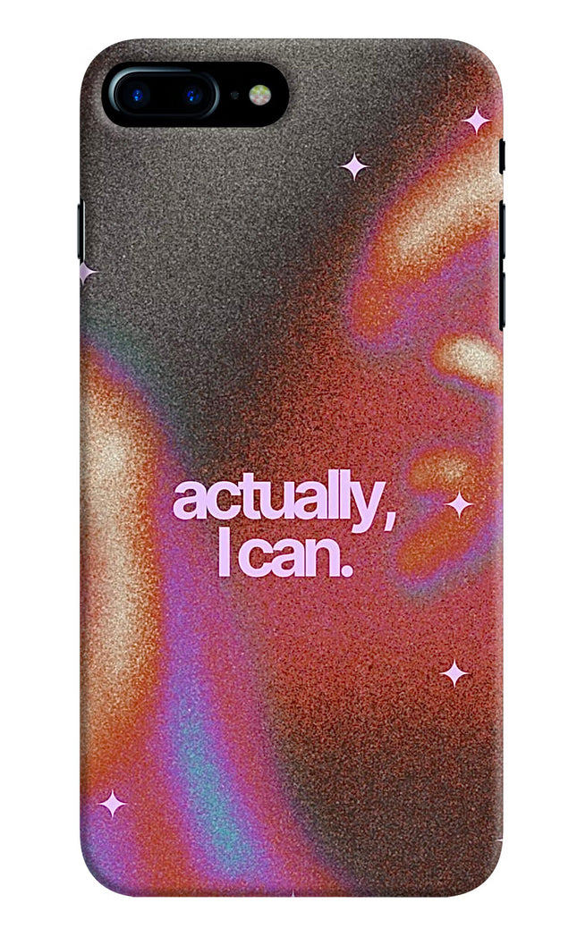 Pink Aura iPhone 7 Plus Hard Case Back Cover by Casekaro
