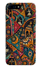 Folk Print iPhone 7 Plus Back Cover