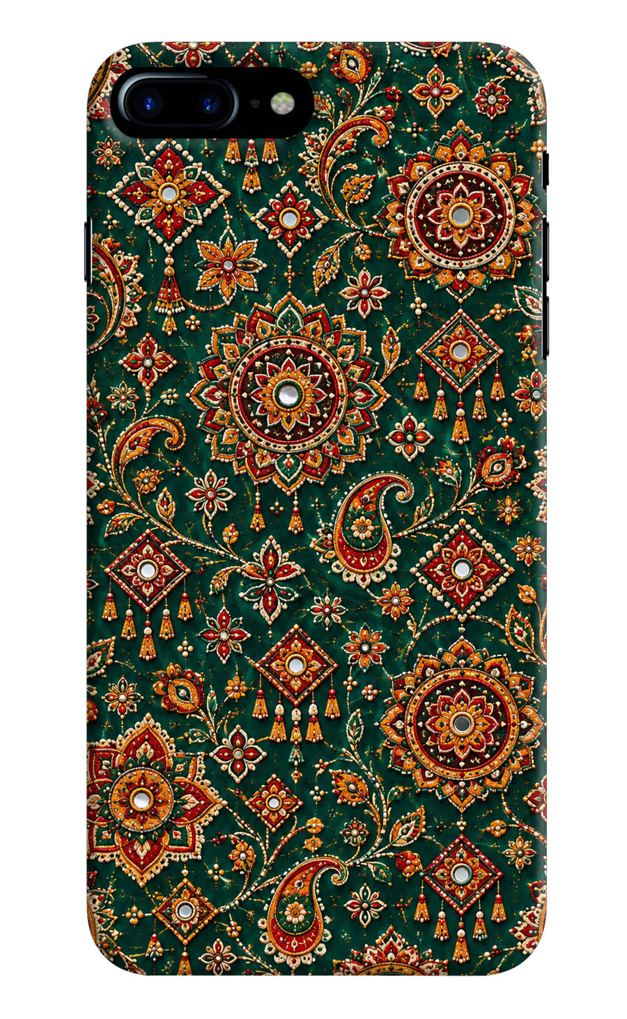 Green Pataka iPhone 7 Plus Back Cover, Hard case