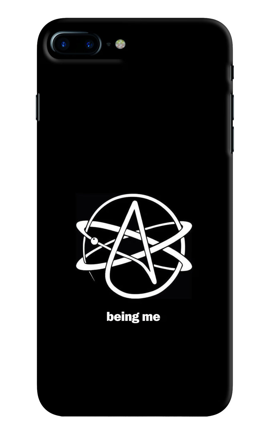 Atheist Symbol iPhone 7 Plus Back Cover, Hard case