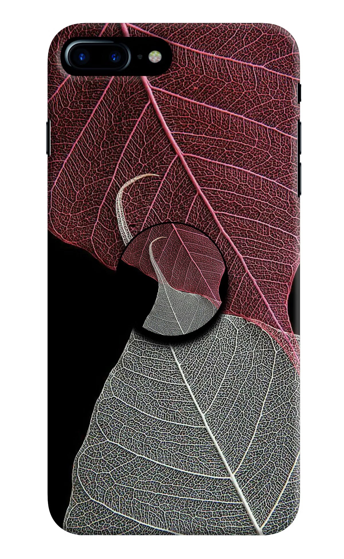Leaf Pattern iPhone 7 Plus Pop Case by Casekaro