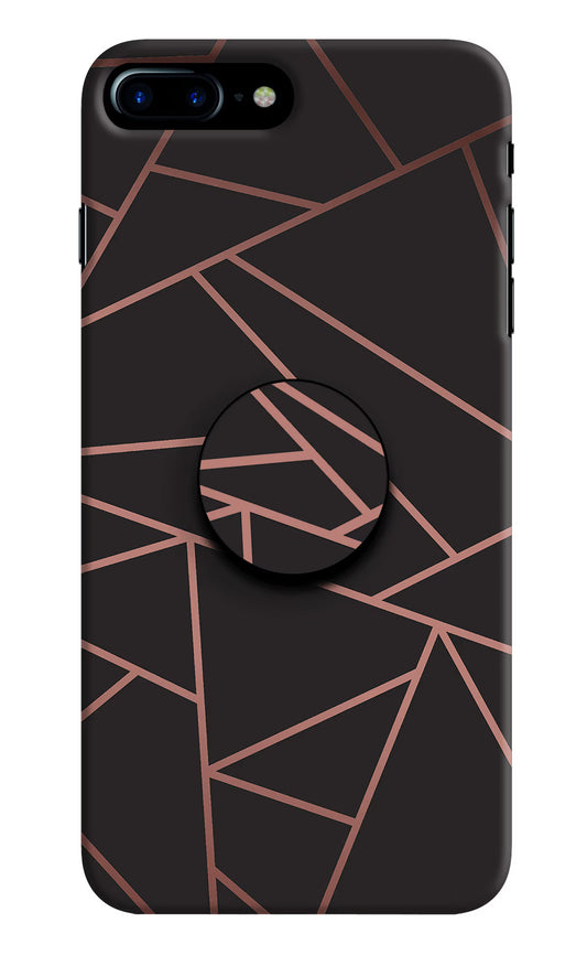 Geometric Pattern iPhone 7 Plus Pop Case by Casekaro