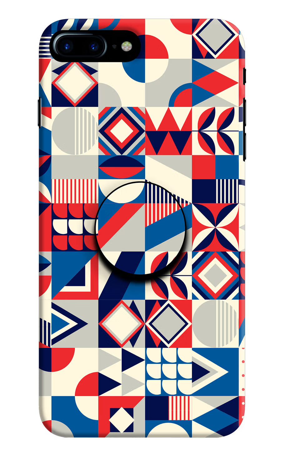 Colorful Pattern iPhone 7 Plus Pop Case, Hard case