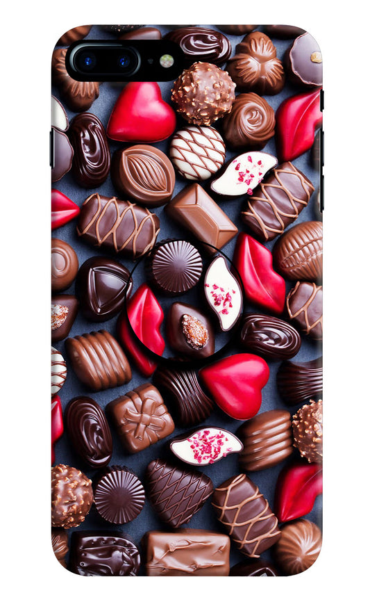 Chocolates iPhone 7 Plus Pop Case by Casekaro