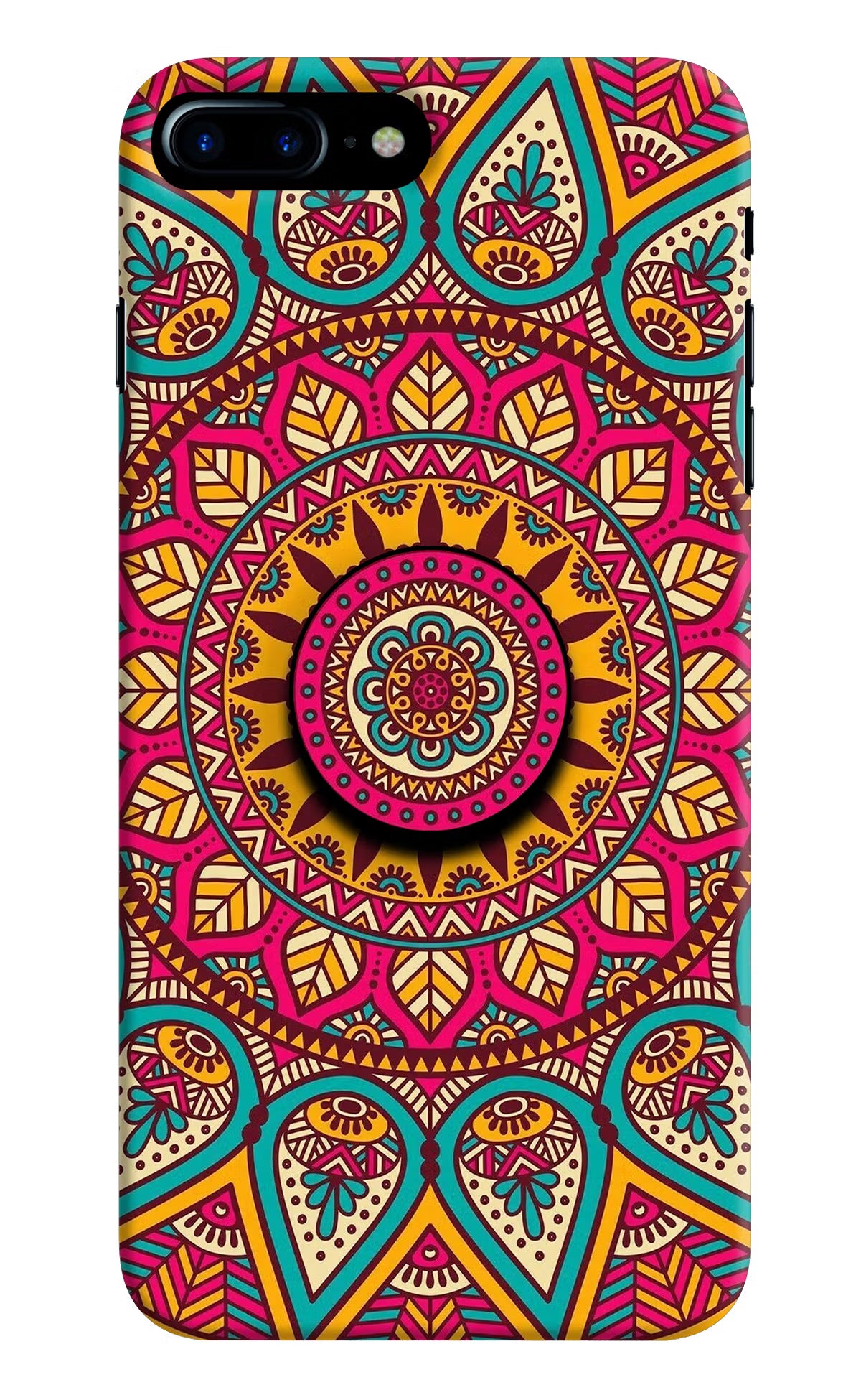 Mandala iPhone 7 Plus Pop Case by Casekaro