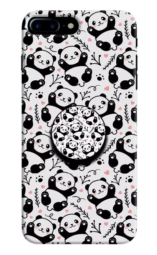 Cute Panda iPhone 7 Plus Pop Case by Casekaro