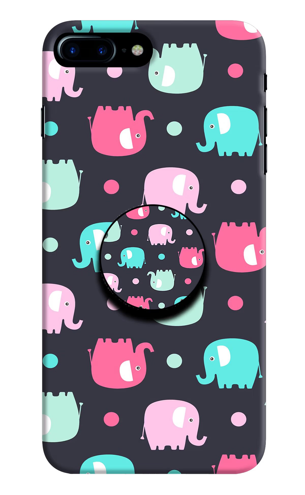 Baby Elephants iPhone 7 Plus Pop Case by Casekaro