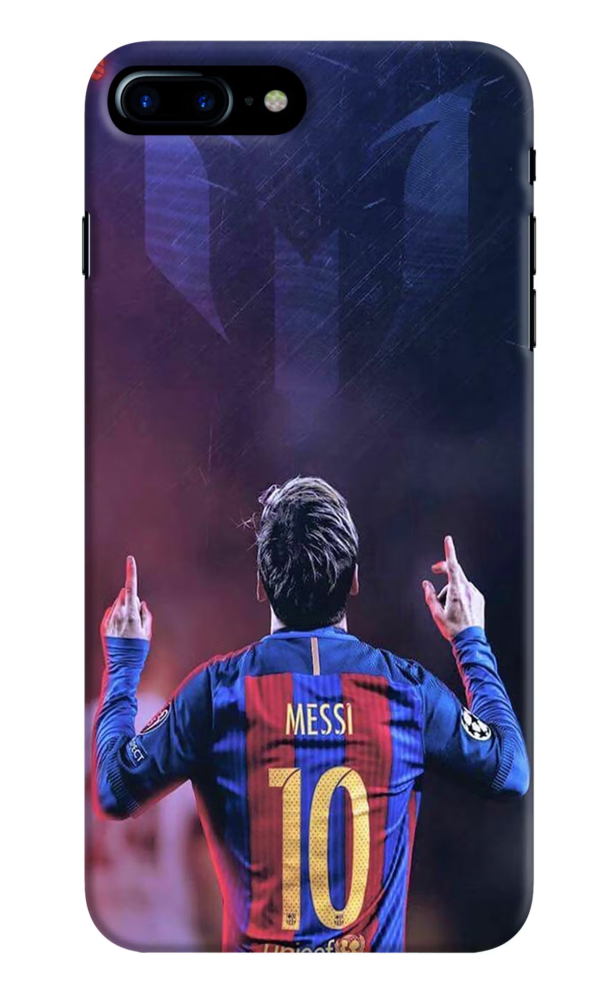 Messi iPhone 8 Plus Hard Case Back Cover by Casekaro