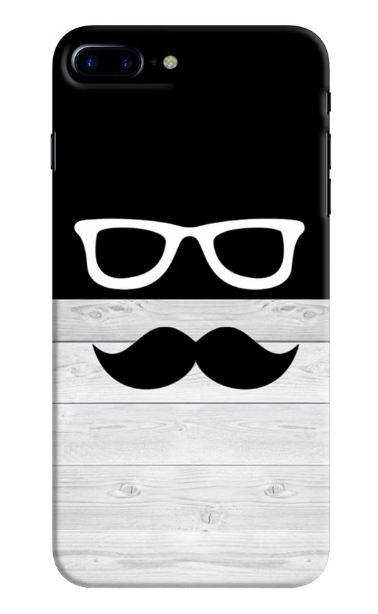Mustache iPhone 8 Plus Hard Case Back Cover by Casekaro