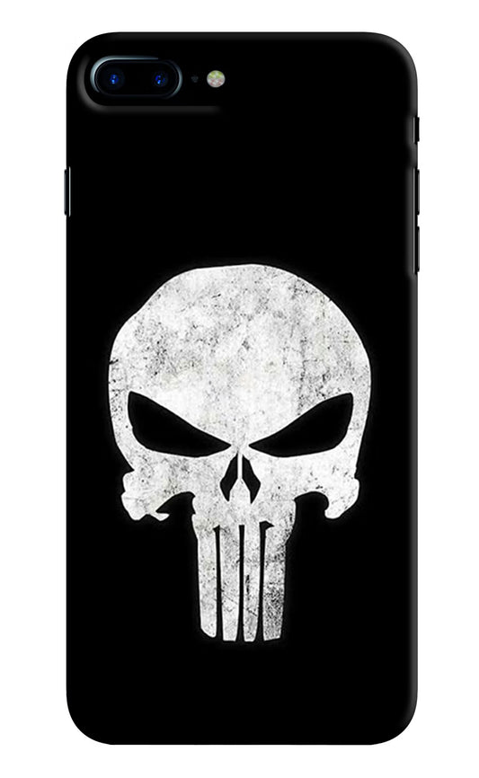 Punisher Skull iPhone 8 Plus Hard Case Back Cover by Casekaro
