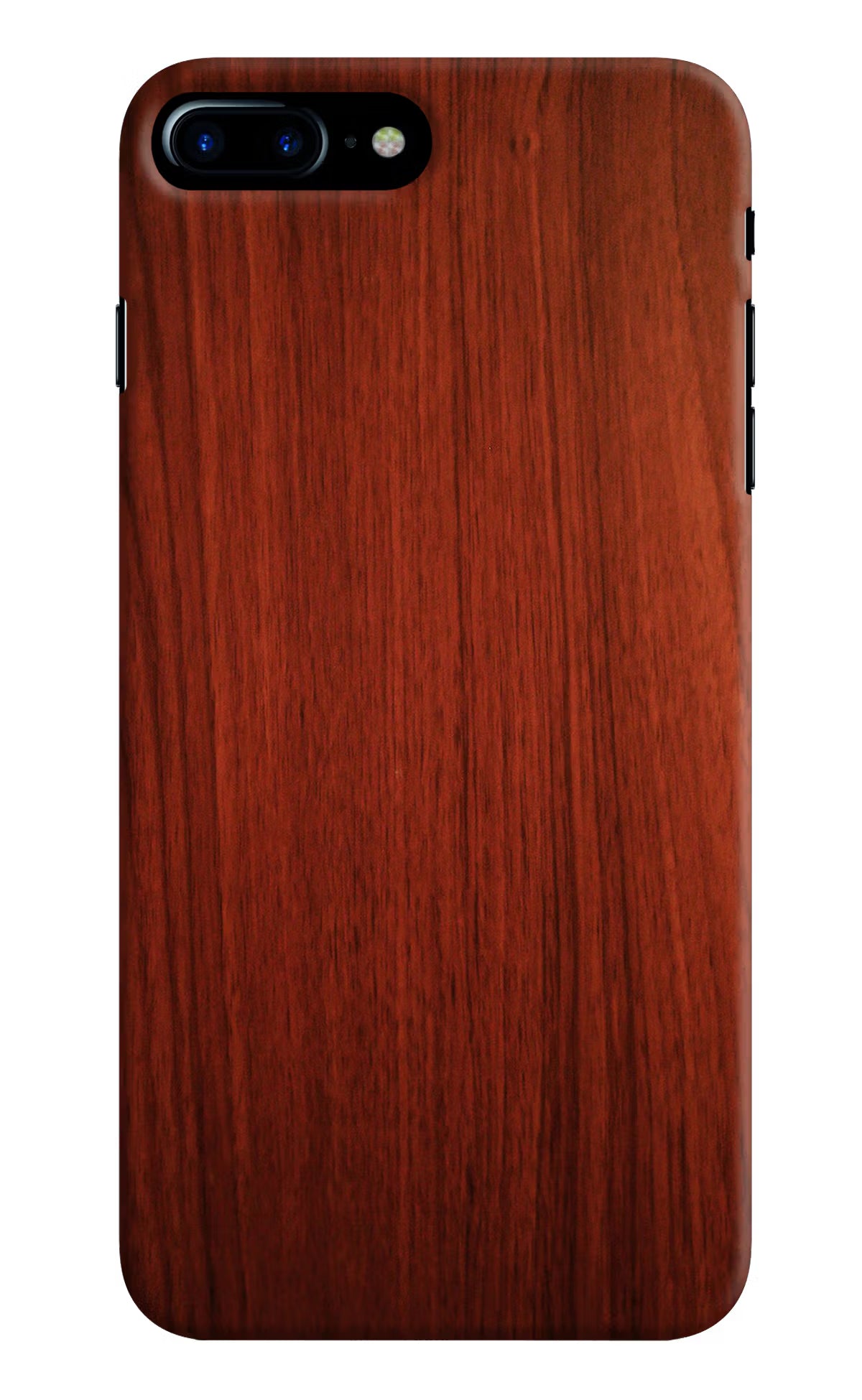 Wooden Plain Pattern iPhone 8 Plus Hard Case Back Cover by Casekaro