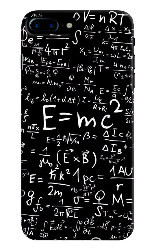 Physics Formula iPhone 8 Plus Hard Case Back Cover by Casekaro