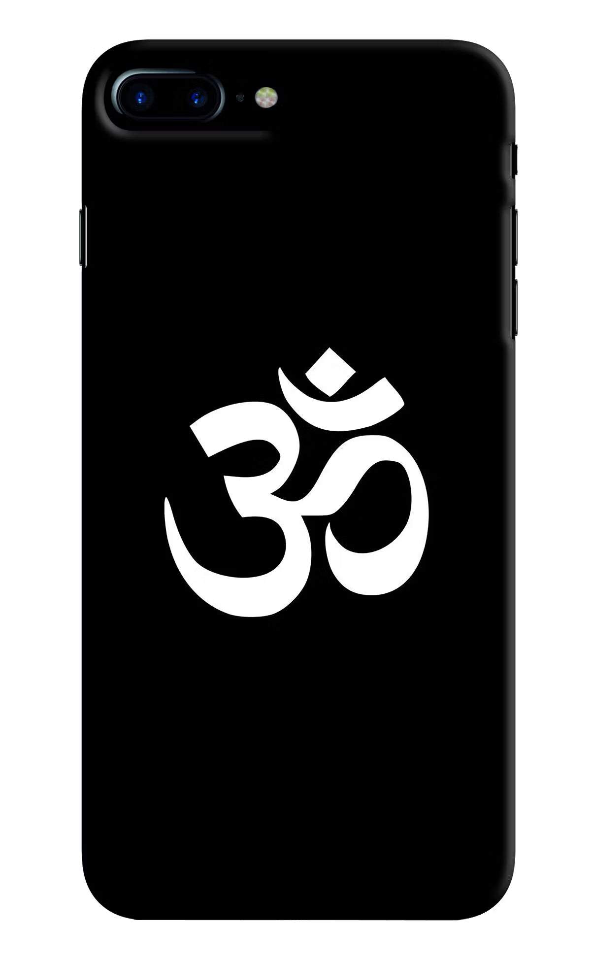 Om iPhone 8 Plus Hard Case Back Cover by Casekaro