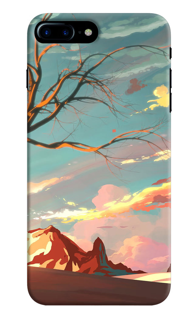 Scenery iPhone 8 Plus Hard Case Back Cover by Casekaro
