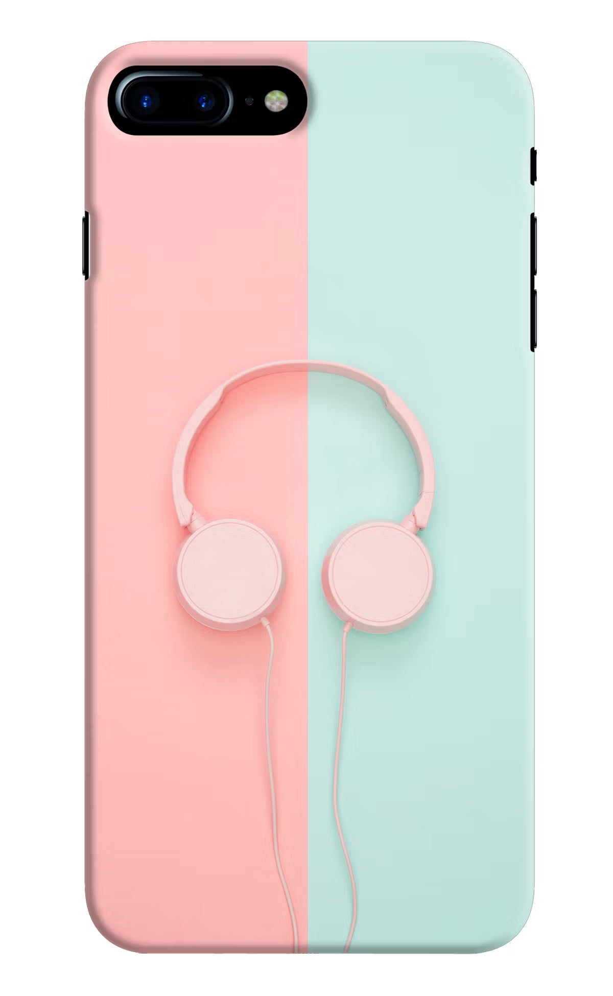 Music Lover iPhone 8 Plus Hard Case Back Cover by Casekaro