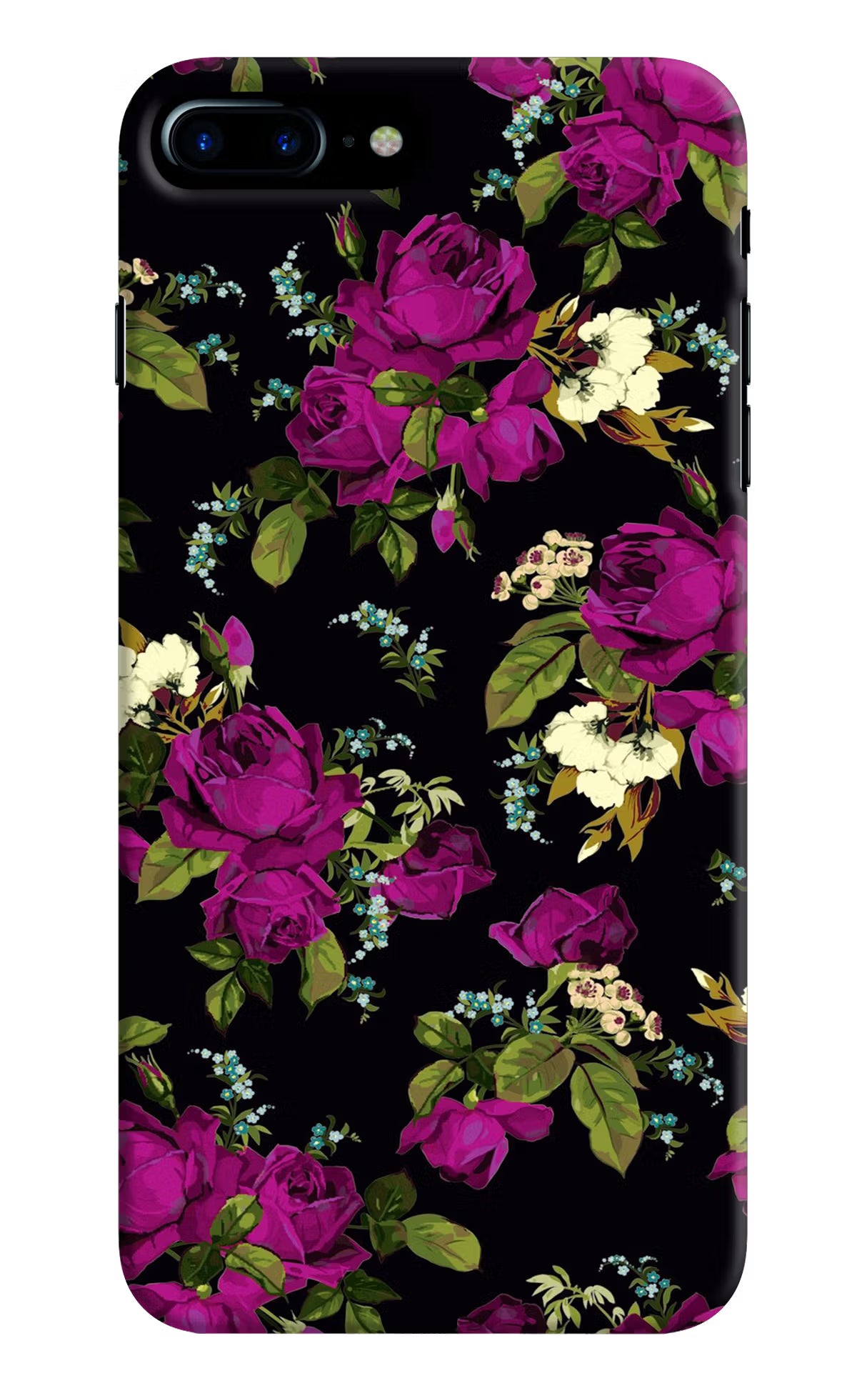 Flowers iPhone 8 Plus Hard Case Back Cover by Casekaro