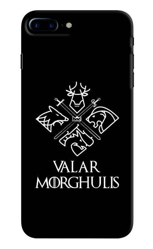 Valar Morghulis | Game Of Thrones iPhone 8 Plus Hard Case Back Cover by Casekaro