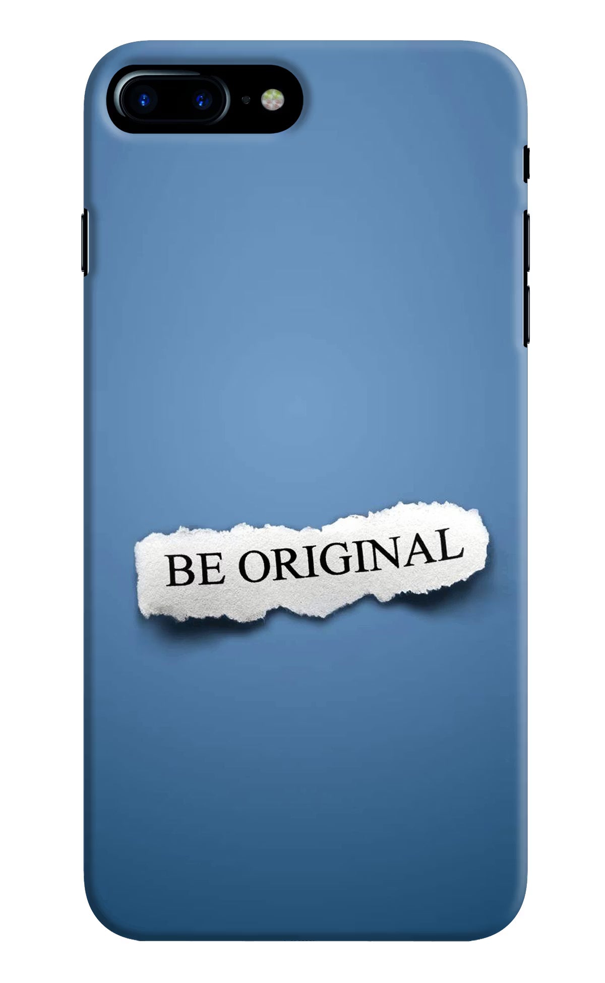 Be Original iPhone 8 Plus Hard Case Back Cover by Casekaro