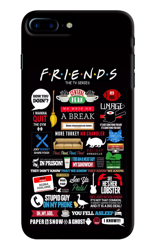 FRIENDS iPhone 8 Plus Hard Case Back Cover by Casekaro