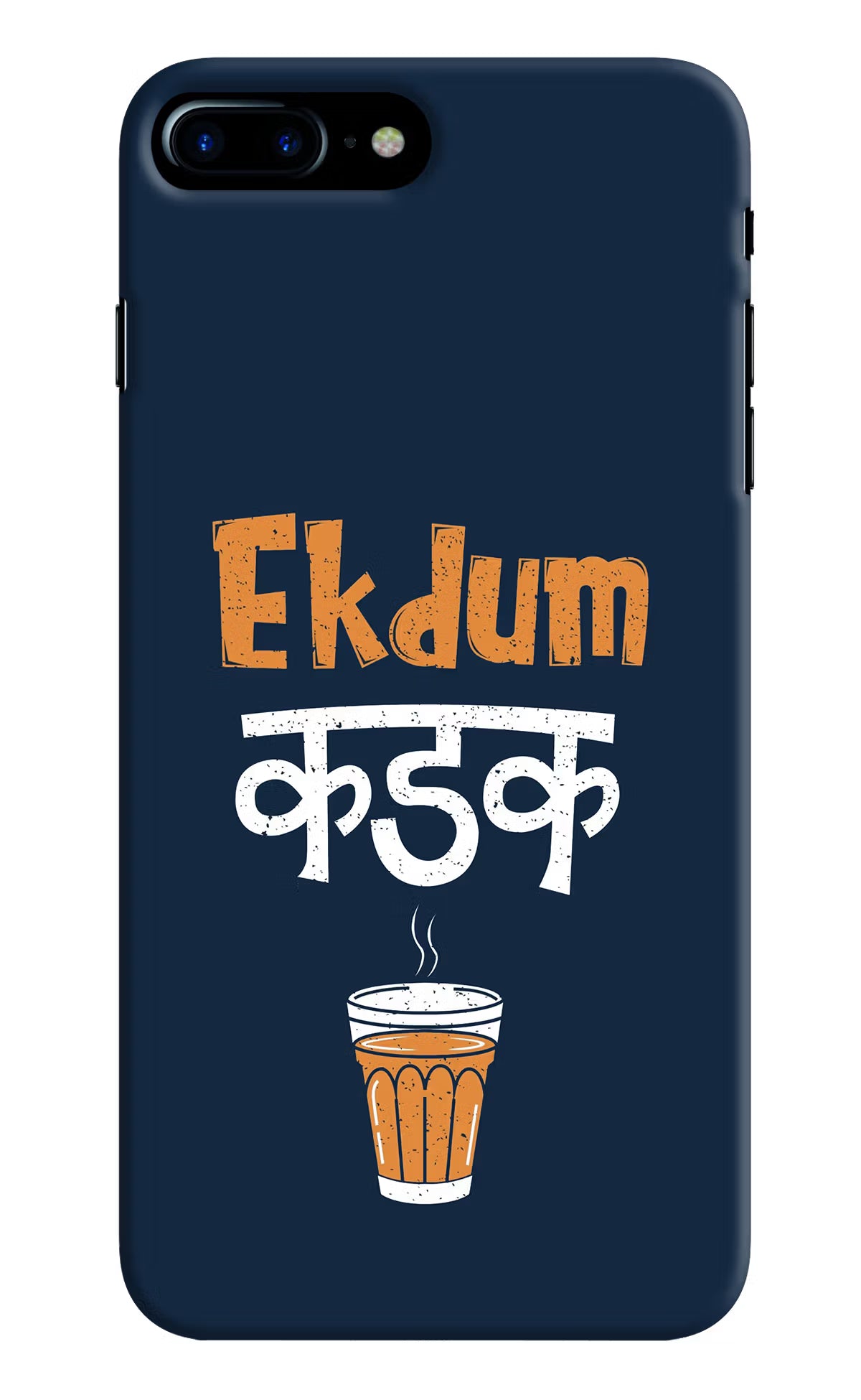 Ekdum Kadak Chai iPhone 8 Plus Hard Case Back Cover by Casekaro
