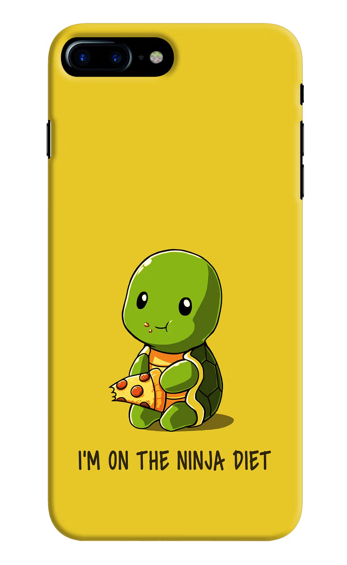 I'm on Ninja Diet iPhone 8 Plus Hard Case Back Cover by Casekaro