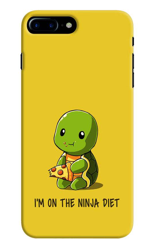 I'm on Ninja Diet iPhone 8 Plus Hard Case Back Cover by Casekaro