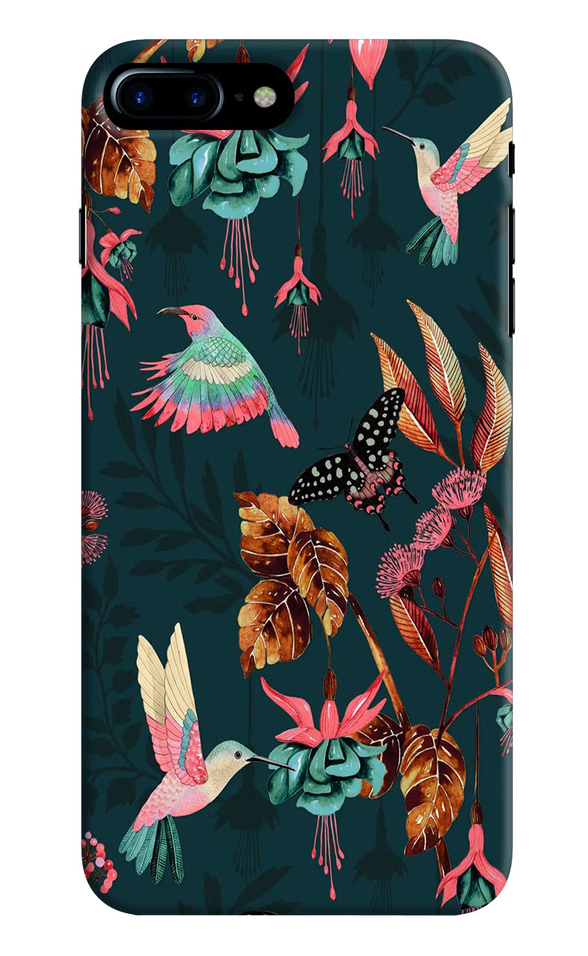 Birds iPhone 8 Plus Hard Case Back Cover by Casekaro
