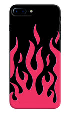 Fire Flames iPhone 8 Plus Hard Case Back Cover by Casekaro