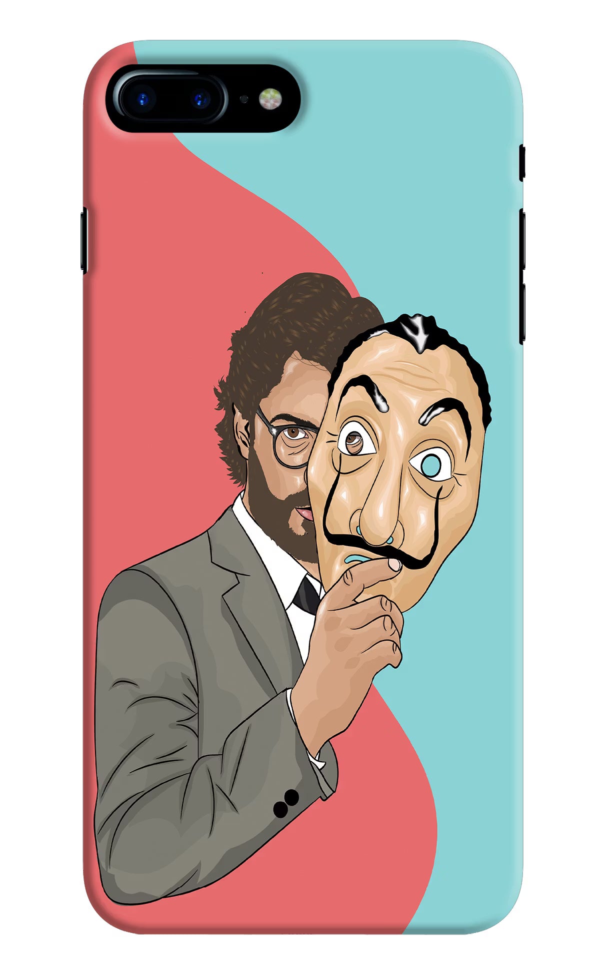 Professor iPhone 8 Plus Hard Case Back Cover by Casekaro
