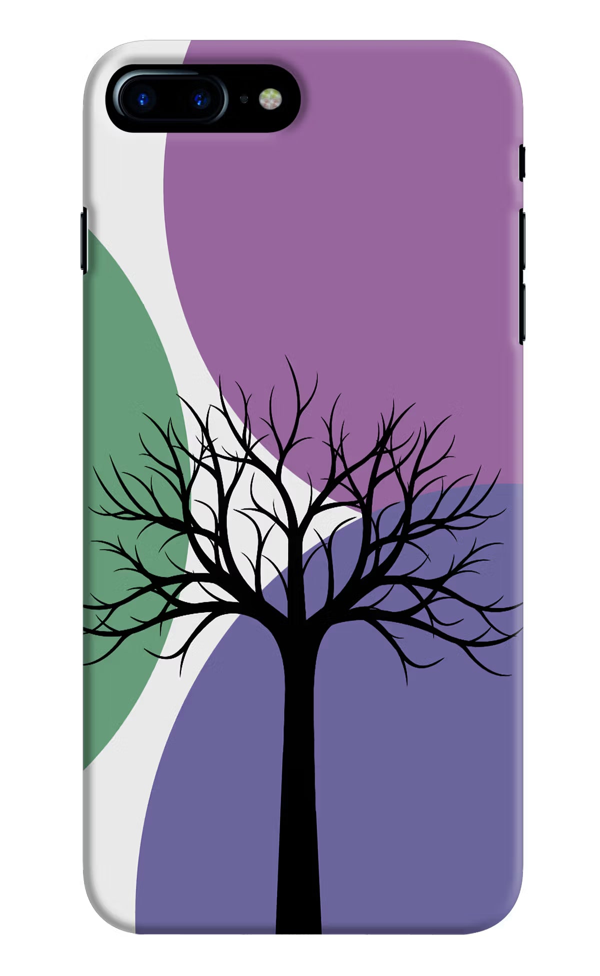 Tree Art iPhone 8 Plus Hard Case Back Cover by Casekaro