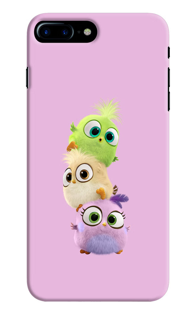 Cute Little Birds iPhone 8 Plus Hard Case Back Cover by Casekaro