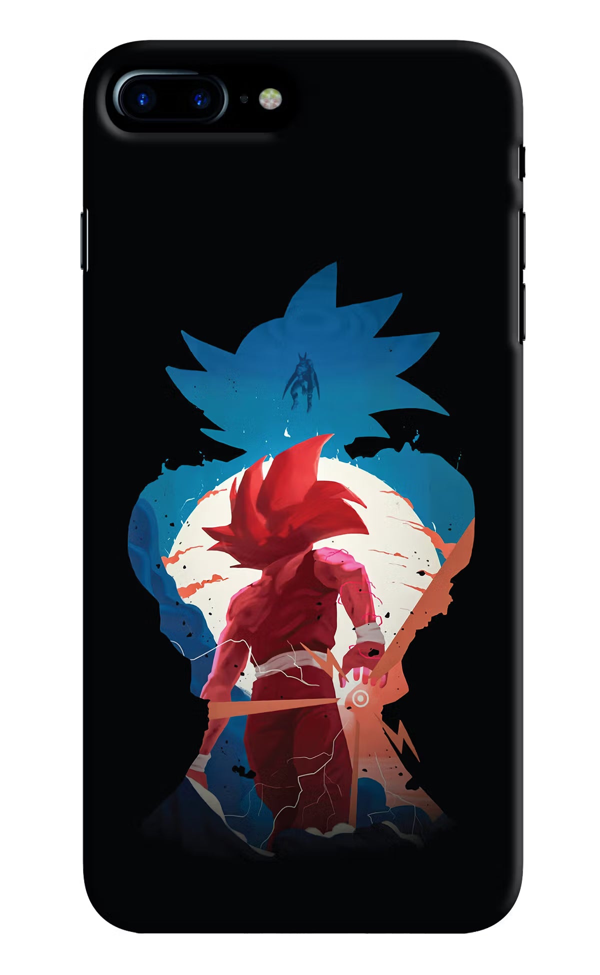 Goku iPhone 8 Plus Hard Case Back Cover by Casekaro