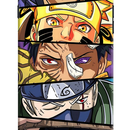 Naruto Character iPhone 8 Plus Hard Case Back Cover by Casekaro