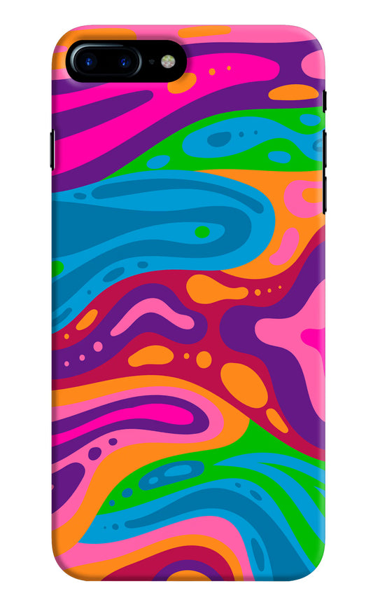 Trippy Pattern iPhone 8 Plus Hard Case Back Cover by Casekaro