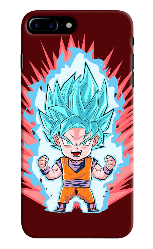 Goku Little iPhone 8 Plus Hard Case Back Cover by Casekaro