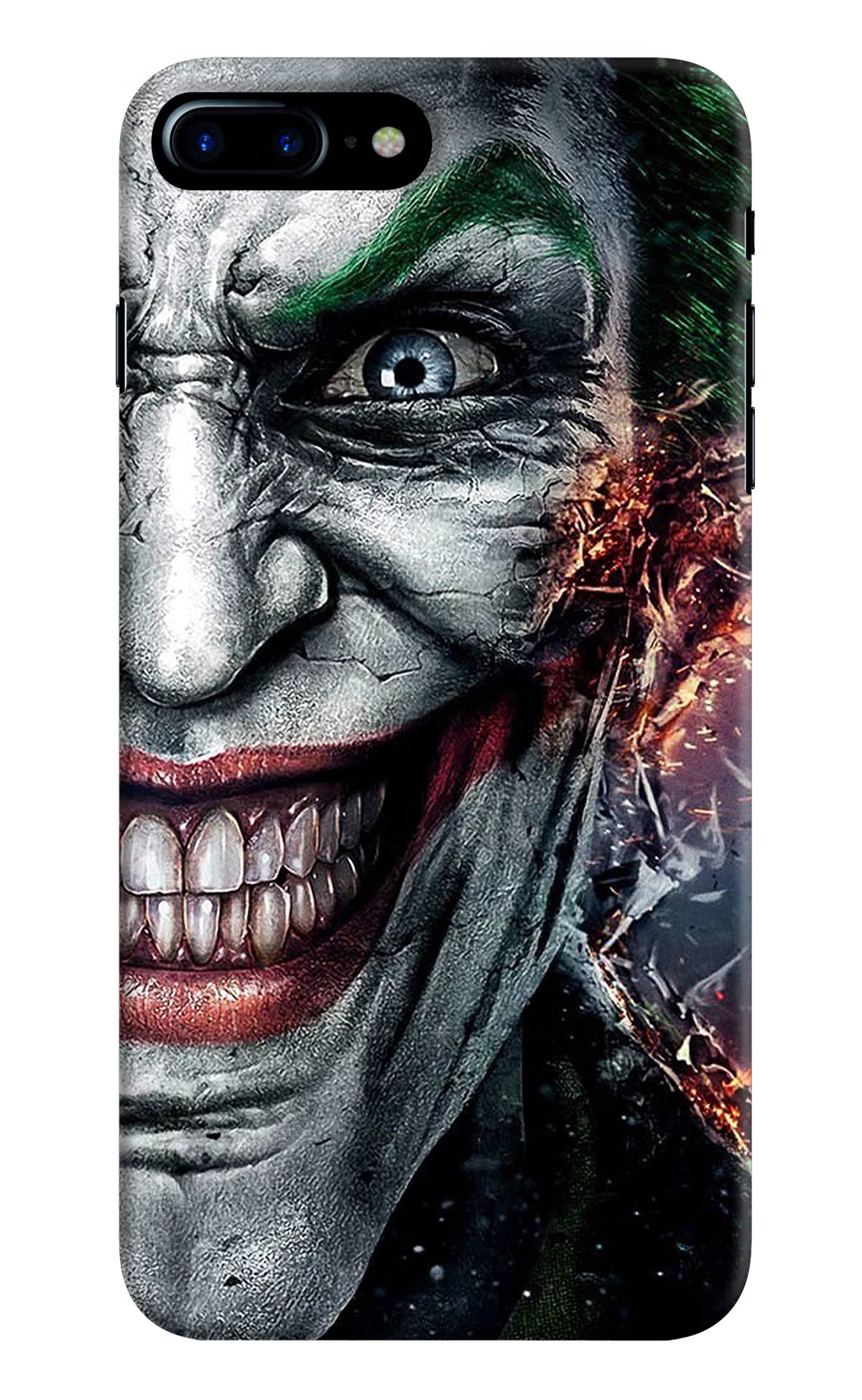 Joker Cam iPhone 8 Plus Hard Case Back Cover by Casekaro