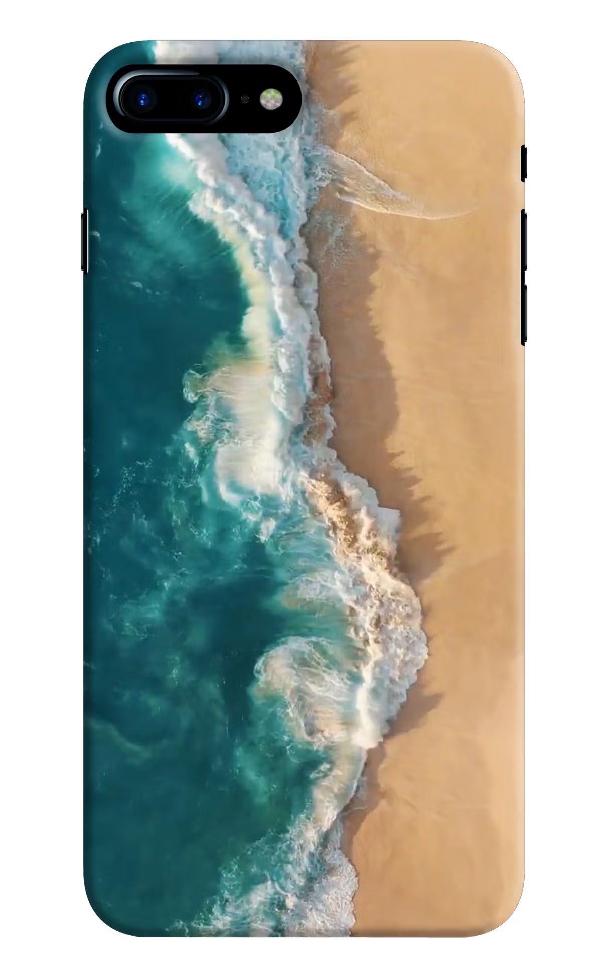 Ocean Beach iPhone 8 Plus Hard Case Back Cover by Casekaro