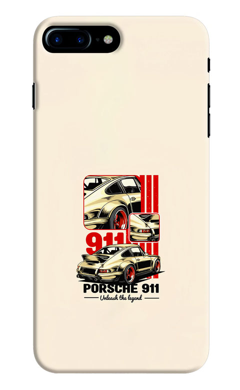 Classic Porsche 911 iPhone 8 Plus Back Cover