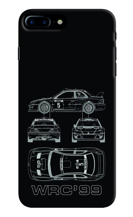 WRC'99 iPhone 8 Plus Hard Case Back Cover by Casekaro