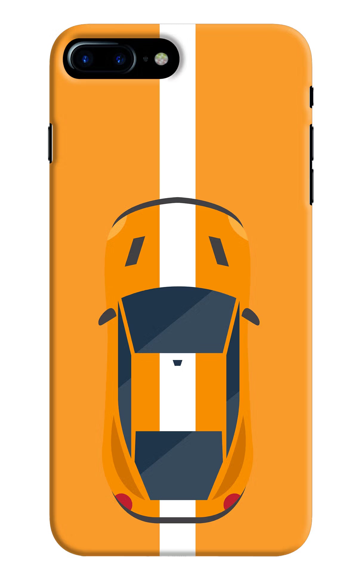 Highway Pursuit iPhone 8 Plus Hard Case Back Cover by Casekaro